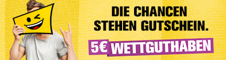 5€ Aktion von Interwetten für die Rückrunde
