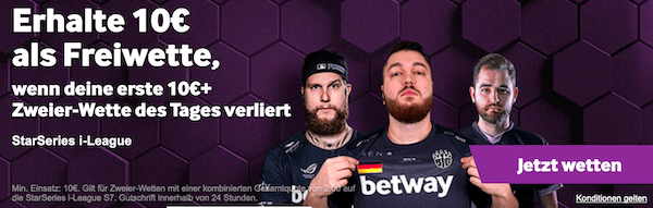 Betway Promo für das SL iLeague S7 Finale