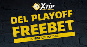 5 Euro geschenkt bei Xtip für die DEL Playoffs 2019