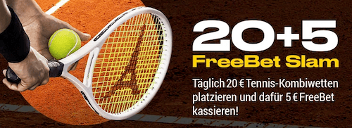 Bwin Freebet Slam für Roland Garros 2019