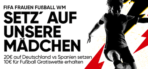 Moplay gratis Aktion zu Deutschland Spanien Frauen WM 2019