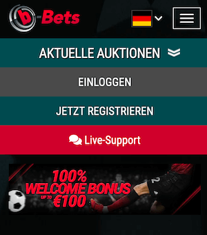 bbets bonus für neukunden 100€
