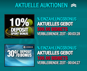 gutscheine bei bbets mit den bidbets erspiele