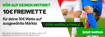 Betway Promo zum Copa America Finale 2019