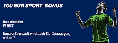 Mit 10 Euro Einzahlung einen 10€ Gutschein bei bet at home bekommen