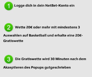 NetBet Basketball FreeBet
