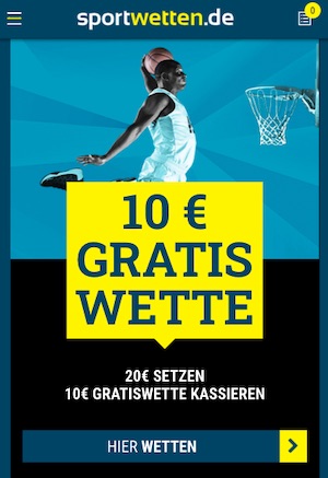 Sportwetten.de BBL Pokal Gratiswette