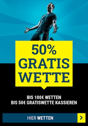 Sportwetten.de Premier League 50% Gratiswette