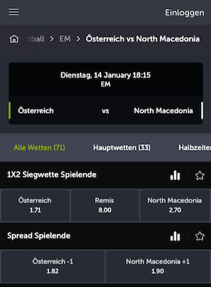 25€ gratis bei ComeOn für die Handball Euro 2020