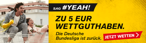 Interwetten Bundesliga 5 Euro Wettguthaben