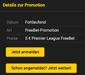 Bwin Everton Manchester United 5 Euro Gratiswette