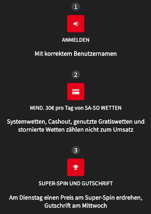 Tipico Gratiswetten Spin