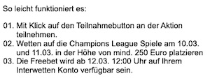 Interwetten FreeBet Erklärung