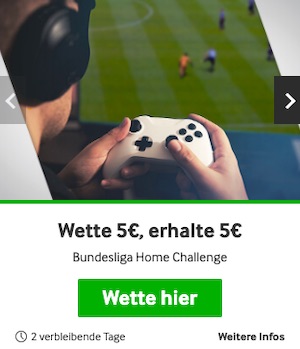 betway bundesliga home challenge 5 euro