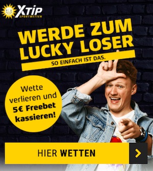 xtip lucky loser 5 euro