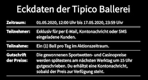 Tipico Ballerei Bedingungen