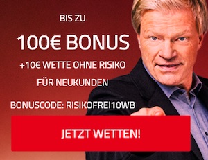 Tipico 100€ Bonus