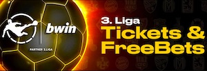 Bwin 3. Liga Tickets und FreeBets