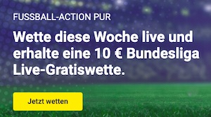 Unibet Bundesliga Live Wette 10 Euro Gratis