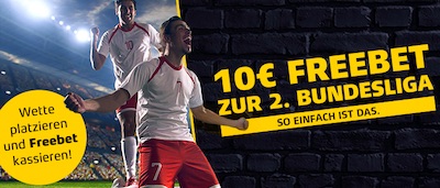 Xtip 10 Euro 2. Bundesliga FreeBet