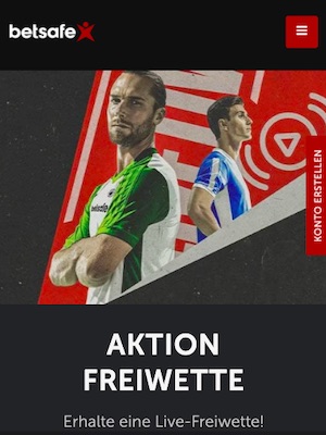 Betsafe Aktion Freiwette