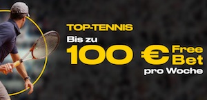 Bwin Tennis 100€ FreeBet
