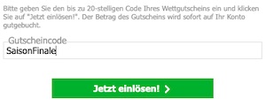 Interwetten Saisonfinale Gutschein Code