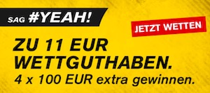 Interwetten Champions League 11 Euro FreeBet