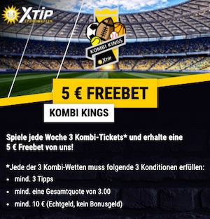 xtip Kombi kings FreeBet