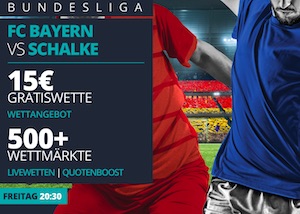 Novibet Bayern Schalke Gratiswette