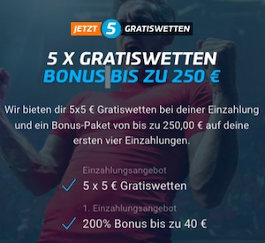 MyBet Gratiswetten + Bonus