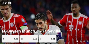 Novibet Bayern Sevilla Quoten