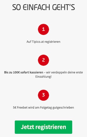 Tipico Bundesliga Saisonstart FreeBet