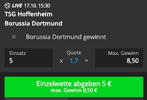 Neo-bet Dortmund wette gratis