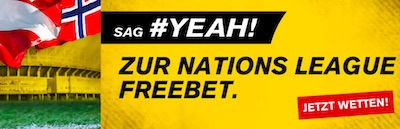 Interwetten Österreich Norwegen 11 Euro FreeBet