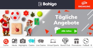 Bahigo Champions League Advent Promo