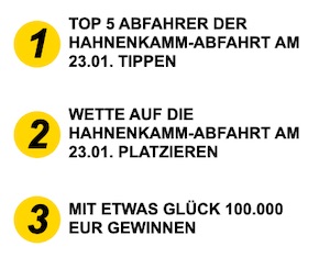 Interwetten Kitzbühel 100.000 Euro Tipp