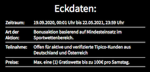 AGB Tipico Gewinnspiel