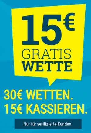 15 Euro gratis Sportwetten.de