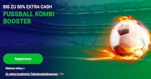 Bet90 Fussball Kombi Bonus