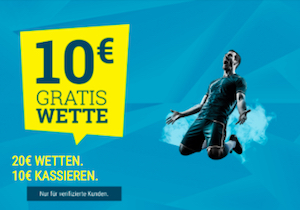 10 Euro gratis bei sportwetten.de 