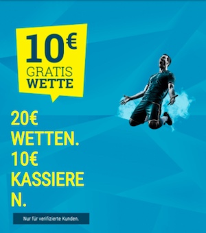 Bundesliga Sportwetten 10 Euro gratis