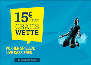 WM Quali Sportwetten.de 15 Euro