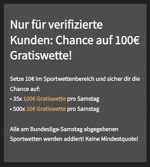 Tipico Topspiel Gratiswetten