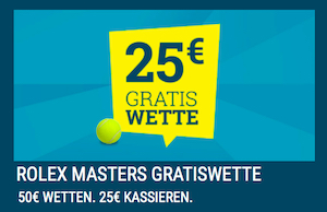 Sportwetten.de 25 Euro Tennis 