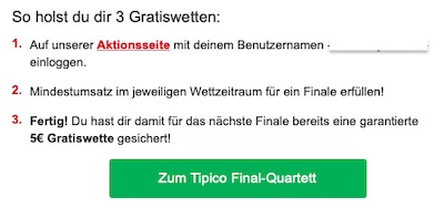 Tipico Final Quartett 2022