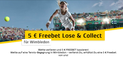 5 Euro Wimbledon Merkur Sports