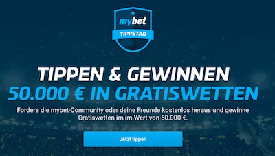 MyBet EM Gratiswetten Tippstar