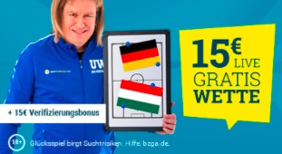 Sportwetten.de Deutschland Ungarn Gratiswette