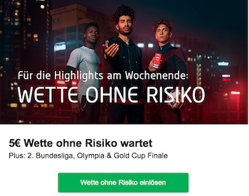 Wette ohne Risiko Tipico 2. Bundesliga